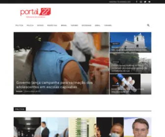Portal27.com.br(Portal 27) Screenshot