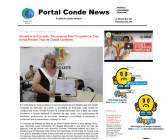 Portalcondenews.com(CONDE NEWS) Screenshot