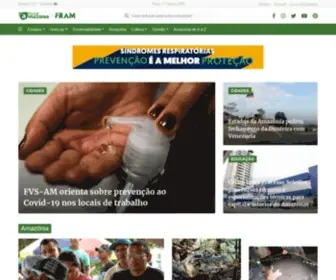 Portalamazonia.com(Portal Amazônia) Screenshot