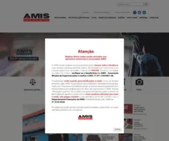 Portalamis.org.br(AMIS) Screenshot