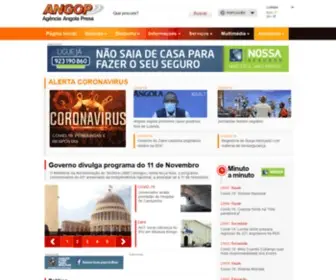 Portalangop.co.ao(Angola Press) Screenshot