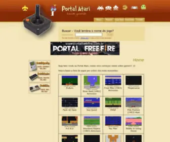 Portalatari.com.br(Portal Atari) Screenshot