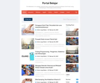 Portalbelajar.com(Portal Belajar) Screenshot