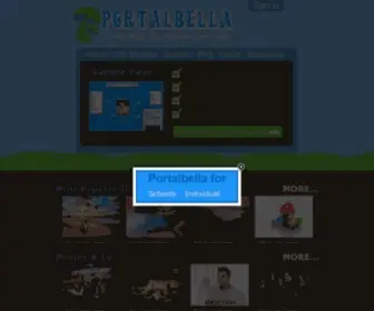 Portalbella.com(Allows anyone to create their very own custom browser home page in a matter of minutes) Screenshot