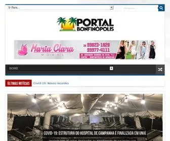 Portalbonfinopolis.com.br(Portal Bonfinópolis) Screenshot