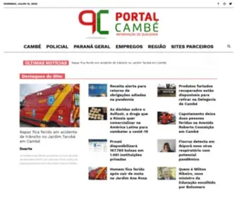 Portalcambe.com.br(Portal Cambé) Screenshot