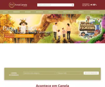 Portalcanela.com.br(Encontre o que Canela tem de melhor) Screenshot