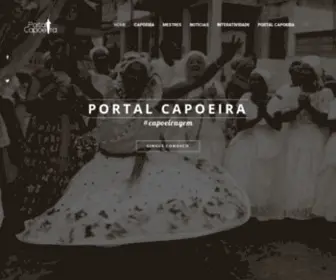 Portalcapoeira.com(Portal Capoeira) Screenshot
