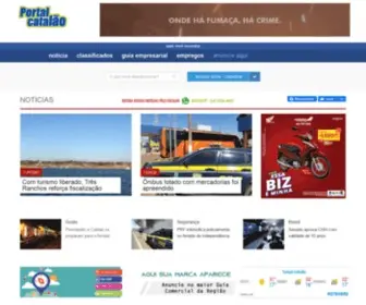 Portalcatalao.com(Portal Catalão) Screenshot