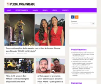 Portalcriatividade.com.br(Portal Criatividade) Screenshot