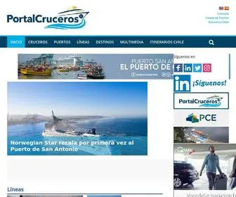 Portalcruceros.cl(Inicio) Screenshot