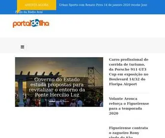 Portaldailha.com.br(Portal da ilha digital) Screenshot