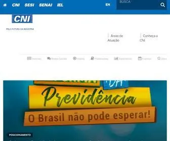Portaldaindustria.com.br(Portal da Indústria) Screenshot