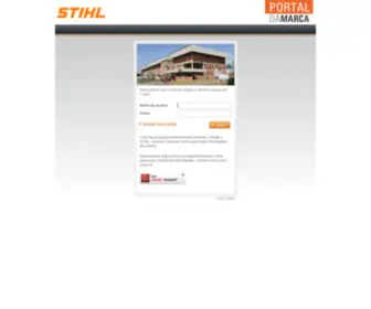 Portaldamarcastihl.com.br(Stihl Marketing Portal) Screenshot