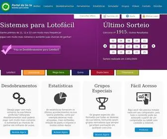 Portaldasorte.com Screenshot