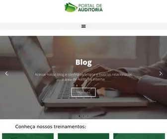 Portaldeauditoria.com.br(Portal de Auditoria) Screenshot