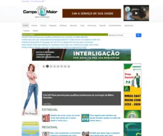 Portaldecampomaior.com.br(Portal de Campo Maior) Screenshot