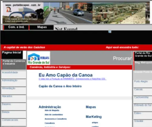 Portaldecapao.com.br(Praia-de-capao-da-canoa-rs Portal de Capao) Screenshot