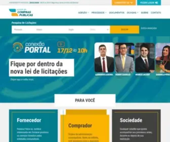 Portaldecompraspublicas.com.br(Licitação) Screenshot