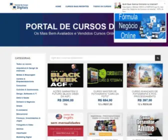 Portaldecursosdigitais.com.br(Portal de Cursos Digitais) Screenshot