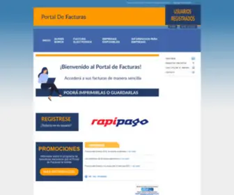 Portaldefacturas.com(Portal de Facturas) Screenshot