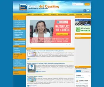 Portaldelcoaching.com(Portal del Coaching) Screenshot