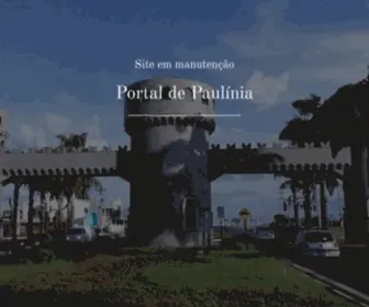 Portaldepaulinia.com.br(Notícias de Paulínia e da região metropolitana de Campinas) Screenshot