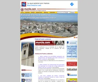 Portaldepuertolumbreras.es(Noticias de Puerto Lumbreras (Murcia)) Screenshot