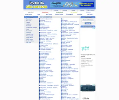 Portaldesaocaetano.com.br(Portal de São Caetano) Screenshot