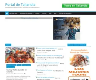 Portaldetailandia.com(Portal de Tailandia) Screenshot