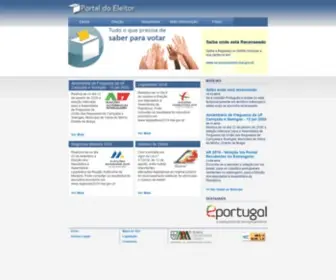 Portaldoeleitor.pt(Portal do Eleitor) Screenshot