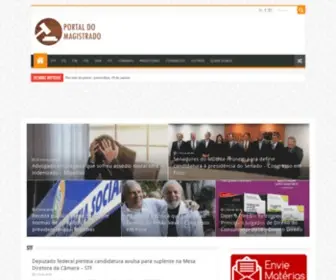 Portaldomagistrado.com.br(Portal do Magistrado) Screenshot