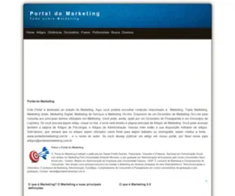 Portaldomarketing.com.br(Portal do Marketing) Screenshot