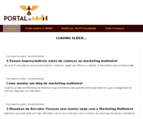 Portaldommn.com(PORTAL DO MMN) Screenshot