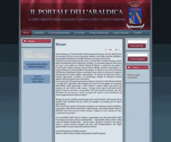 Portalearaldica.it(Portale Araldica) Screenshot