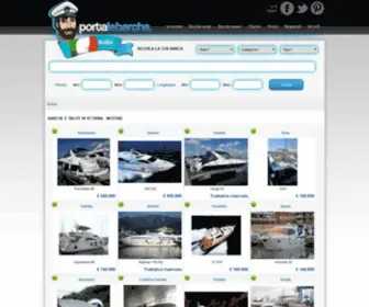 Portalebarche.it(Barche in vendita e Yacht) Screenshot