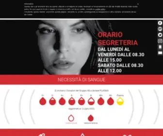 Portaledeldono.it(Associazione Friulana Donatori Sangue Udine) Screenshot
