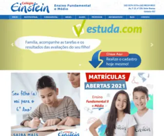 Portaleinstein.com.br(Colégio) Screenshot