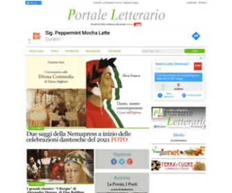 Portaleletterario.net(Portale italiano di Critica Letteraria) Screenshot