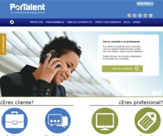 Portalent.com(Portalent) Screenshot
