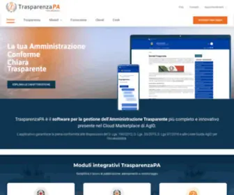 Portaletrasparenza.net(Software Amministrazione Trasparente) Screenshot