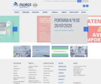 Portalfaurgs.com.br(FAURGS) Screenshot