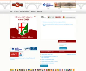 Portalfester.com(El portal de les Festes de Moros i Cristians d'Alcoi) Screenshot