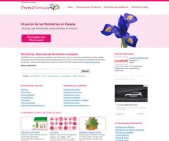 Portalflores.es(Flores y Floristerias) Screenshot