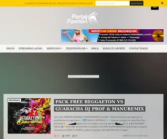 Portalfoxmix.cl(El arte del deejay) Screenshot