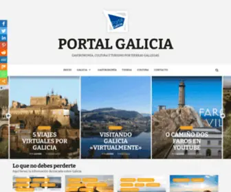 Portalgalicia.com(Portal Galicia • Gastronomía) Screenshot