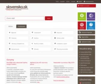 Portal.gov.sk(Titulná stránka) Screenshot