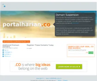 Portalharian.co(Portal Harian) Screenshot