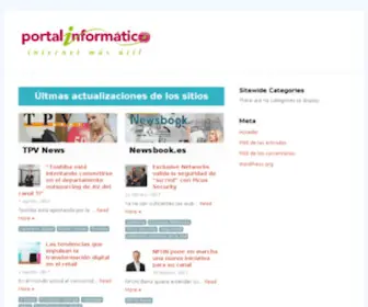 Portalinformatico.com(Portalinformatico) Screenshot