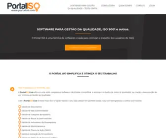 Portaliso.com(Software para Gestão da Qualidade) Screenshot